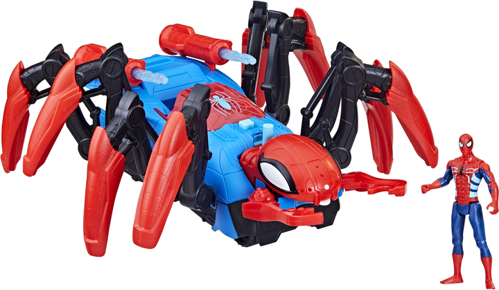 Zestaw zabawek Hasbro Shooting Spider Web Splashers z figurką Spider-Mana (HSBF78455L0) - obraz 2
