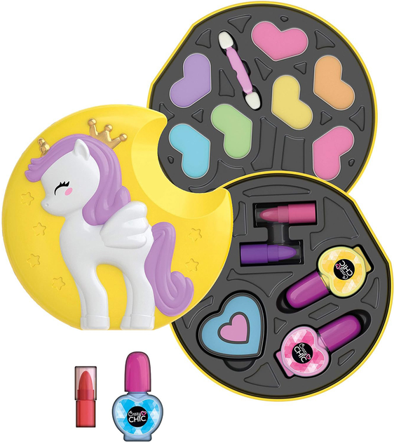 Набір дитячої косметики Clementoni Crazy Chic Lovely Make Up Unicorn (CLM18643) - зображення 1