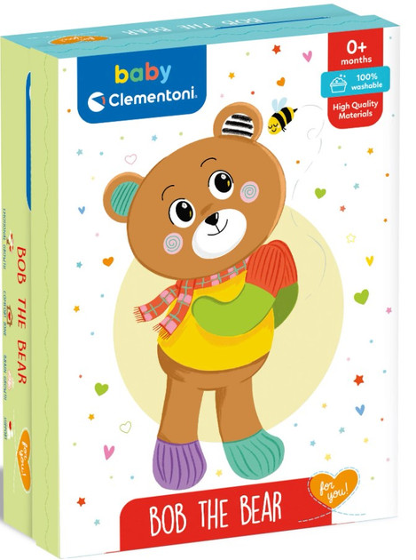 Maskotka Clementoni Baby Miś Bob do snu (CLM17761) - obraz 5