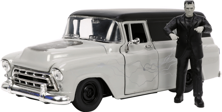 Metalowy samochód Jada Frankenstein Chevy Suburban 1957 z figurką 1:24 (SBA253255032) - obraz 1