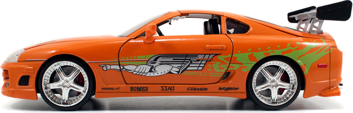Машина металева Jada Форсаж Toyota Supra (1995) + фігурка Браяна 1:24 (SBA253205001) - зображення 8