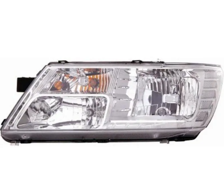 Фара передня Dodge Journey 08-19/Fiat freemont 11-16 передн. лів. (мех) (HB4) (хром. відбивач; жовта вставка), A341123LAS - зображення 2