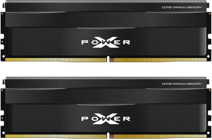 Pamięć Silicon Power DDR5-6000 32768MB PC5-48000 (Kit of 2x16384) XPOWER Zenith Gaming Black (SP032GXLWU60AFDE) - obraz 1