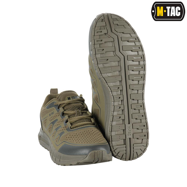 Тактические легкие кроссовки M-Tac Summer Sport Dark Olive темная олива 38 - изображение 2