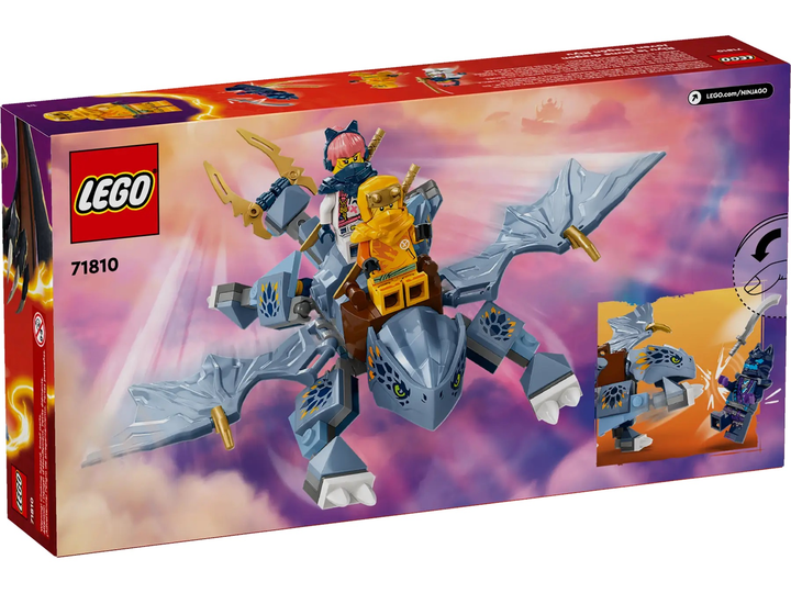 Zestaw klocków LEGO Ninjago Smoczątko Riyu 132 części (71810) - obraz 1