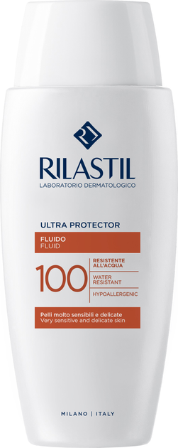 Сонцезахисний флюїд для обличчя та тіла Rilastil Sun System Ultra Protective SPF100+ 50 мл (8055510242831) - зображення 1