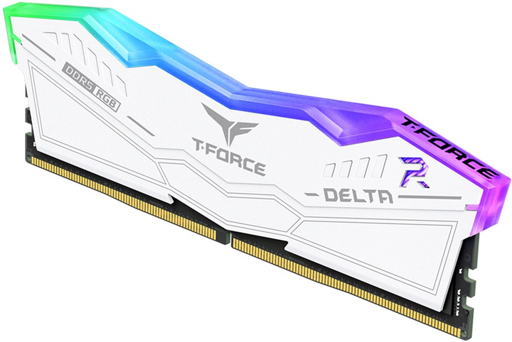 Оперативна пам'ять Team Group DDR5-6000 32768MB PC5-48000 (Kit of 2x16384) T-Force Delta RGB White (FF4D532G6000HC38ADC01) - зображення 5