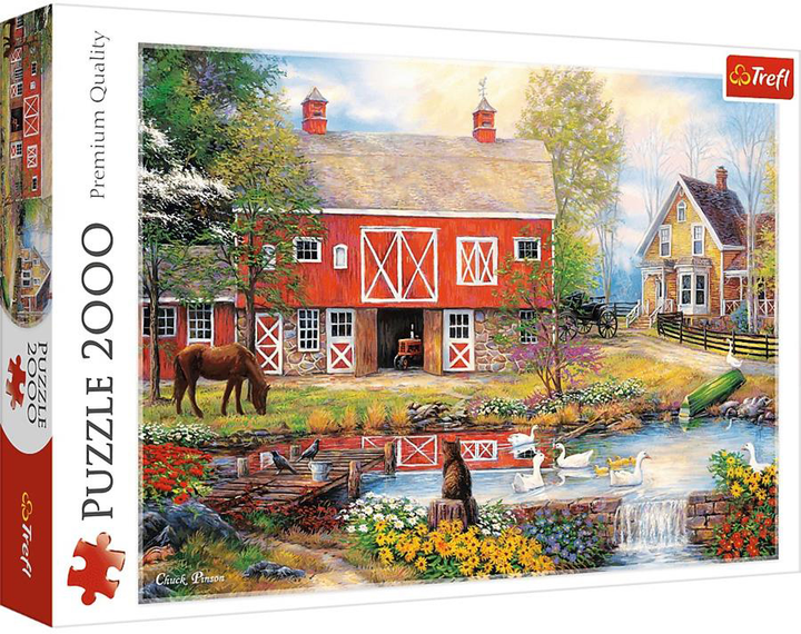 Puzzle Trefl Sielskie Życie 2000 elementów (5900511271065) - obraz 1