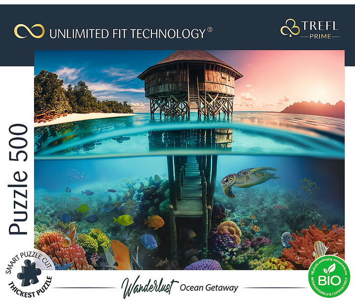 Puzzle Trefl Ocean Gateway 500 elementów (5900511374629) - obraz 2