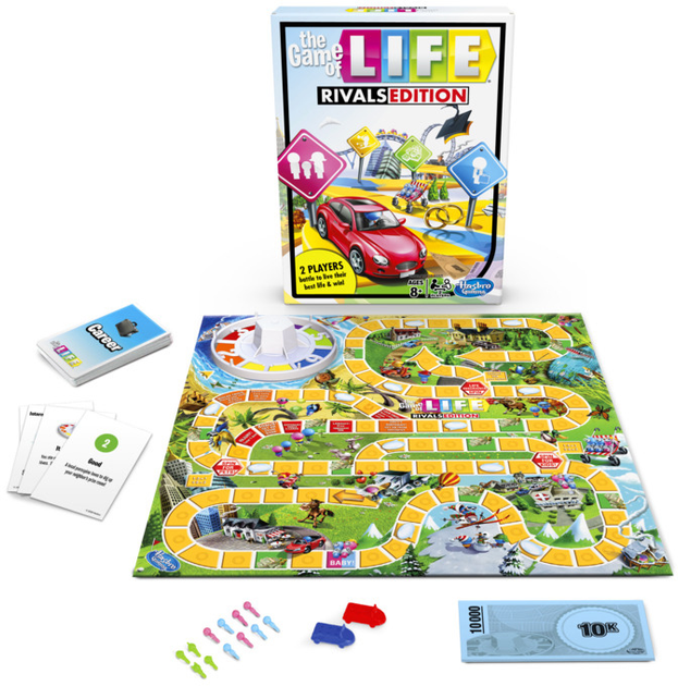 Настільна гра Hasbro The Game of Live Rivals Edition (5010993711680) - зображення 2