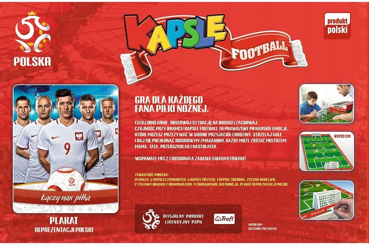 Gra planszowa Trefl Kapsle Football (5900511018998) - obraz 4