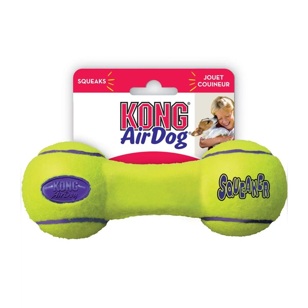 Іграшка KONG AirDog Squeaker Dumbbell повітряна гантель для собак середніх порід, М - зображення 2