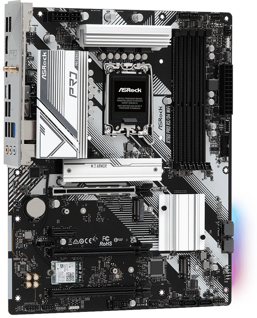 Płyta głowna ASRock B760 Pro RS/D4 WiFi (s1700, Intel B760, PCI-Ex16) - obraz 2