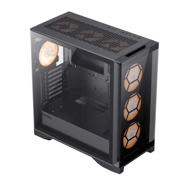 Корпус для пк GameMax Leader TG без блока питания Fulltower Черный - изображение 2