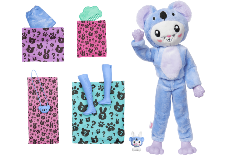 Лялька Barbie Cutie Reveal Costume-themed Series Doll Bunny As A Koala (0194735178605) - зображення 3
