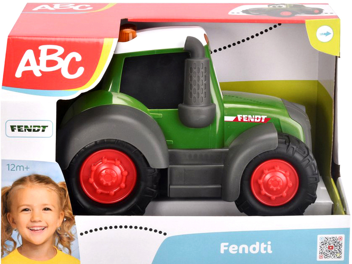 Traktor ABC Dickie Toys Fendti 25 cm (4006333074462) - obraz 1