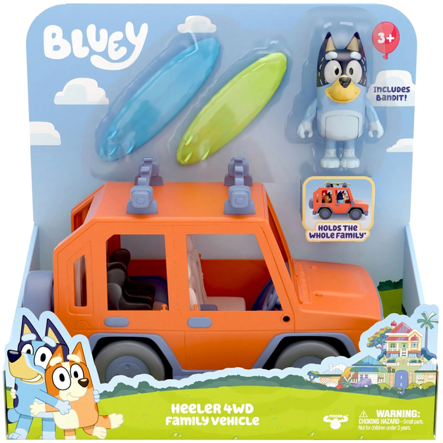 Samochod Bluey Family Cruiser z figurką (5713396900803) - obraz 1