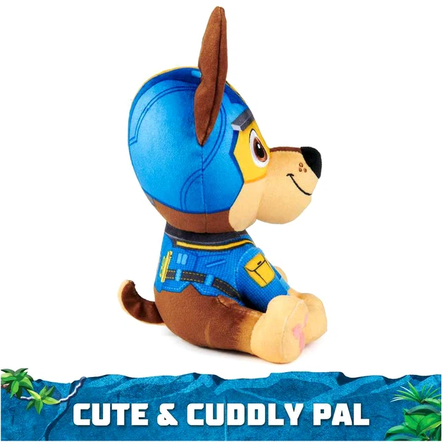 М'яка іграшка Spin Master Paw Patrol Jungle Basic Plush Chase 20 см (0778988499108) - зображення 3
