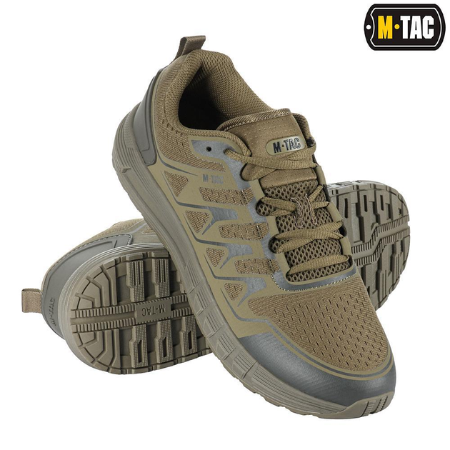 Тактичні легкі кросівки M-Tac Summer Sport Dark Olive темна олива 46 - зображення 1