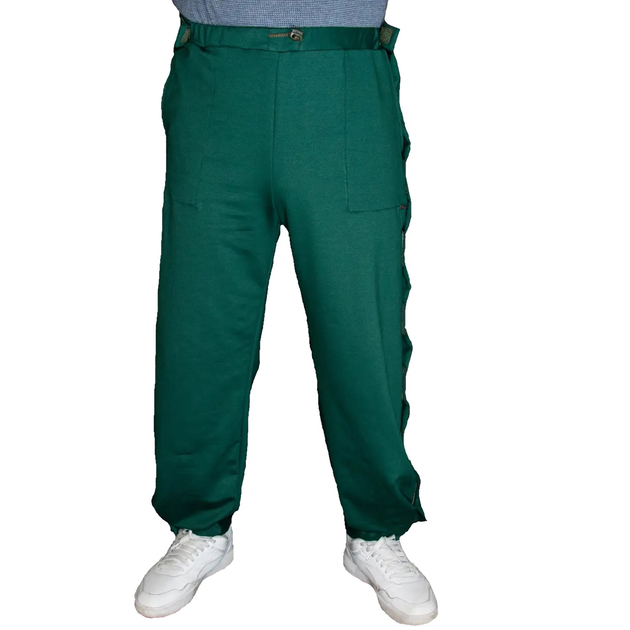 Адаптивні штани при травмуванні Kirasa KI4220 р. One Size Темно-Зелений - зображення 1
