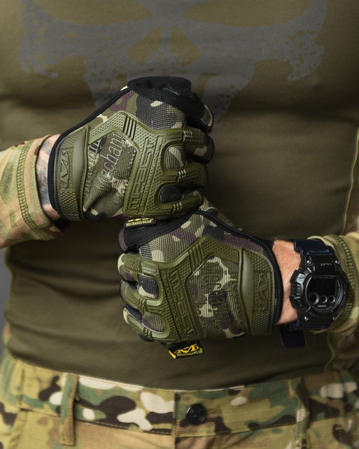 Перчатки тактические mechanix mpact® fingerless oliva gloves 0 L - изображение 2