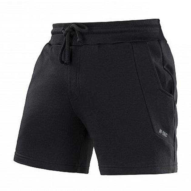 Шорти M-Tac Sport Fit Cotton Black Розмір S - зображення 1