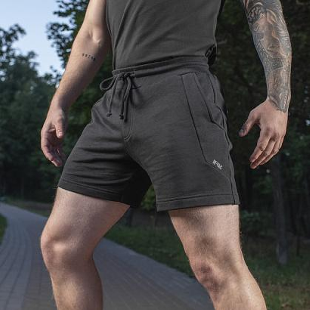 Шорти M-Tac Sport Fit Cotton Black Розмір M - зображення 2