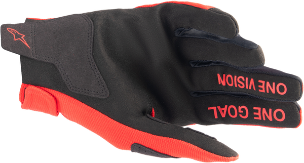 Моторукавички підліткові Alpinestars Radar Youth, S, Червоний (2839140) - изображение 2
