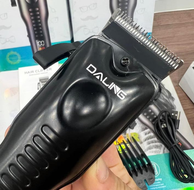Профессиональная машинка для стрижки волос Daling DL-1646 триммер для бороды усов 5 Вт - изображение 6