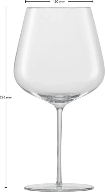 Набор бокалов Schott Zwiesel Vervino для красного вина Burgundy 955 мл х 2 шт (122202_MIRS) - изображение 3