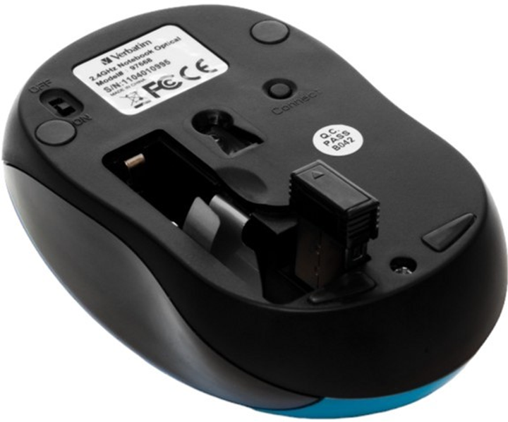 Mysz Verbatim Go Nano Wireless Blue (23942490449) - obraz 6