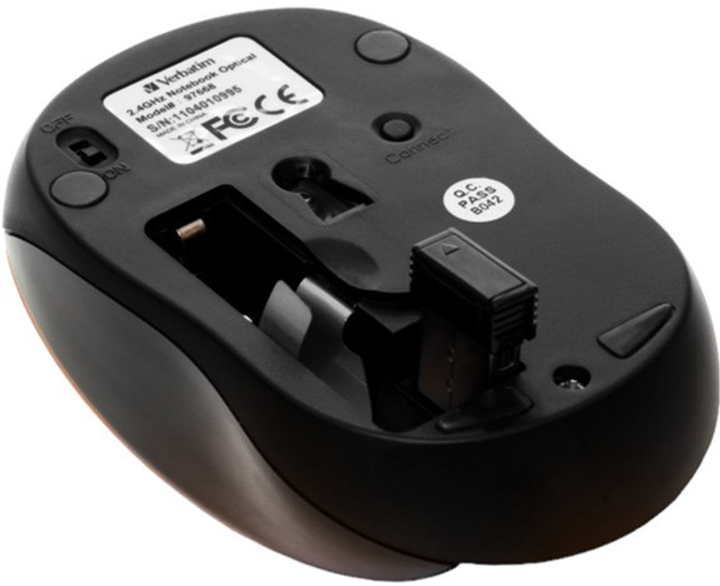 Миша Verbatim Go Nano Wireless Orange (23942490456) - зображення 5