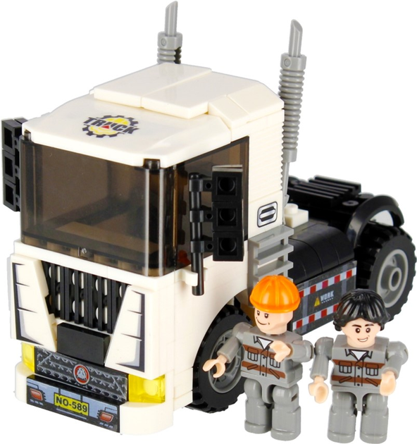 Klocki konstrukcyjne Alleblox City Vehicles 211 elementów (5904335887532) - obraz 6