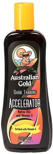 Lotion-przyspieszacz do opalania Australian Gold Dark Tanning Accelerator Lotion 250 ml (0054402250037) - obraz 1