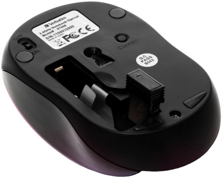 Миша Verbatim Go Nano Wireless Pink (23942490432) - зображення 6