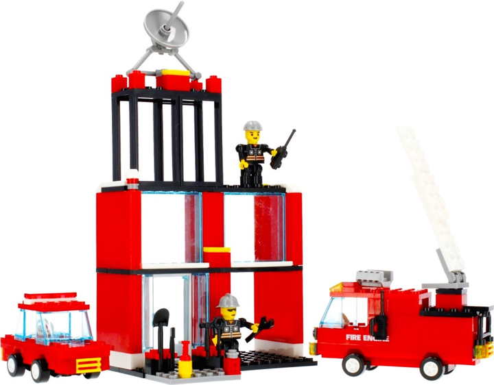 Klocki konstrukcyjne Alleblox Fire Brigade 245 elementów (5908275197348) - obraz 6