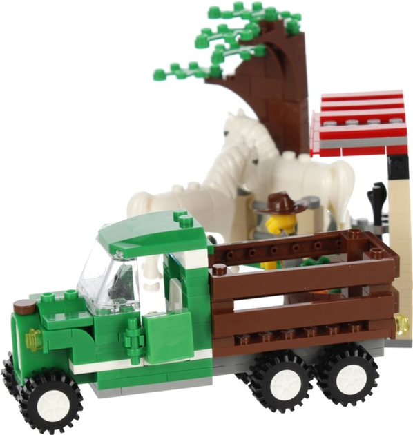 Klocki konstrukcyjne Alleblox Homestead 247 elementów (5904335830156) - obraz 6