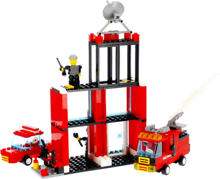 Klocki konstrukcyjne Alleblox Fire Brigade 245 elementów (5908275197348) - obraz 8
