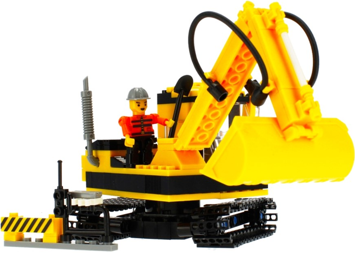 Klocki konstrukcyjne Alleblox Sonstruction Crew Koparka 264 elementy (5908275197416) - obraz 10