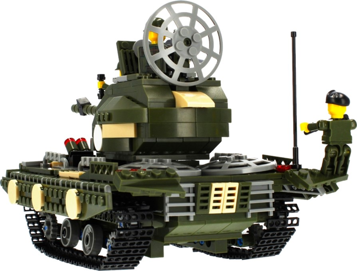 Конструктор Alleblox Military Force Танк 563 деталі (5908275197980) - зображення 11