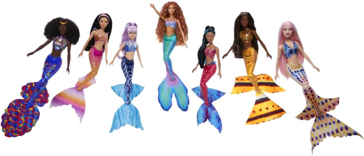 Набір ляльок Mattel Disney The Little Mermaid Ultimate Ariel Sisters (0194735121410) - зображення 2