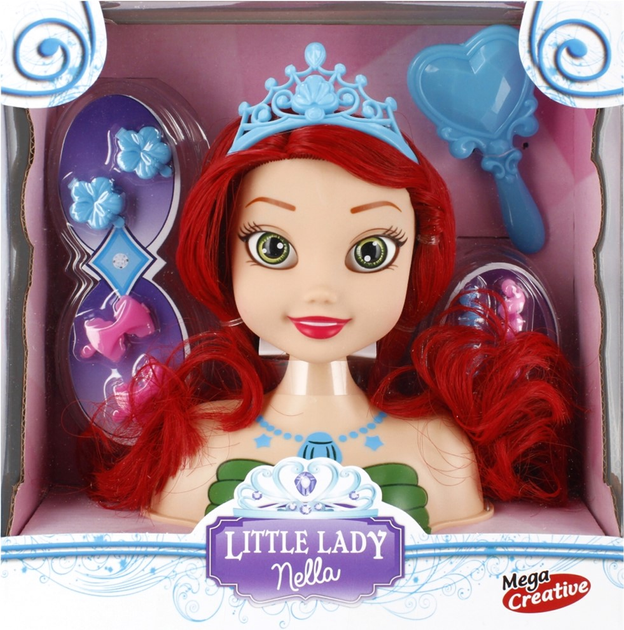 Лялька-манекен Mega Creative Little Lady Nella Redhead 17 см (5902643635524) - зображення 1