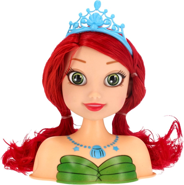 Głowa do stylizacji Mega Creative Little Lady Nella Redhead 17 cm (5902643635524) - obraz 3