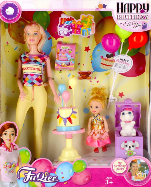 Набір ляльок FuQier Happy Birthday (5908275183945) - зображення 1