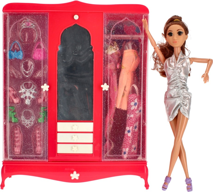 Лялька з аксесуарами Baonier Fashion Closet Wardrobe 31 см (5908275124313) - зображення 2