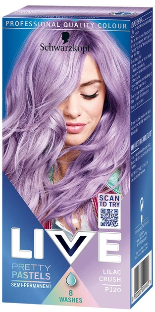 Временная краска для волос Schwarzkopf Live Pretty Pastels P120