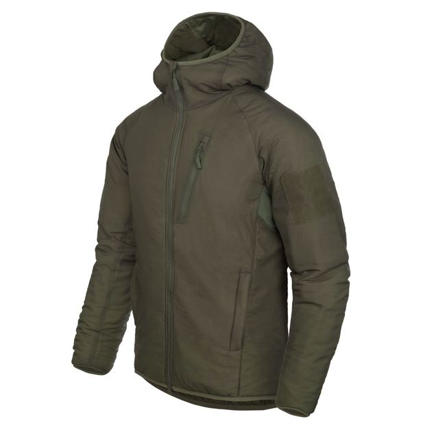 Куртка Helikon-Tex WOLFHOUND Hoodie® - Climashield® Apex 67g, Taiga green XS/Regular (KU-WLH-NL-09) - изображение 1