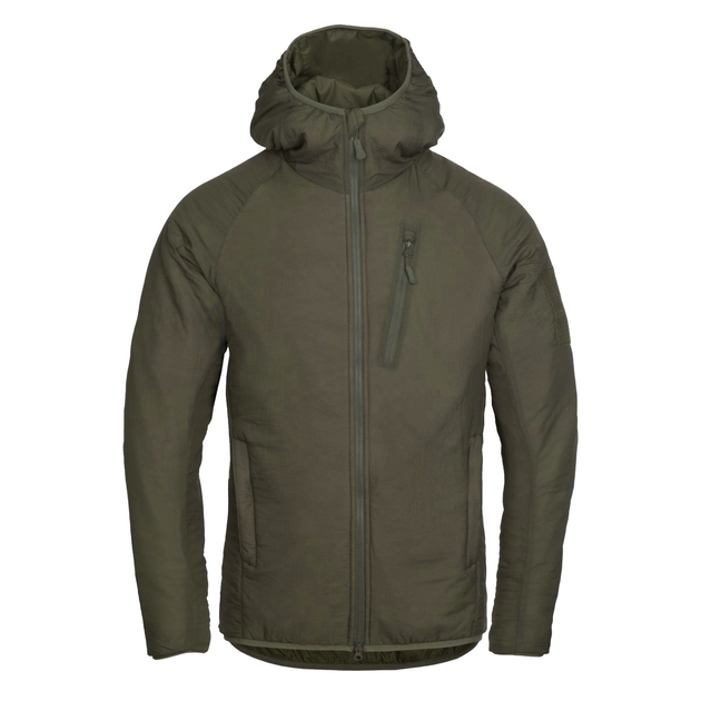 Куртка Helikon-Tex WOLFHOUND Hoodie® - Climashield® Apex 67g, Taiga green 2XL/Regular (KU-WLH-NL-09) - изображение 2