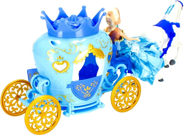 Zestaw do zabawy Mega Creative Dream Carriage Mini-lalka z karetą i koniem (5908275180234) - obraz 7