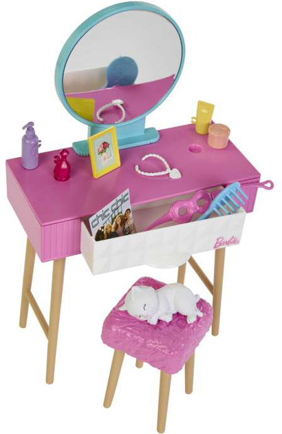 Ігровий набір Barbie Doll And Bedroom Playset (HPT55) - зображення 4